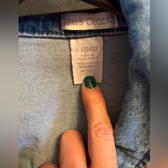 Little girls denim jacket - Picture 2 of 3